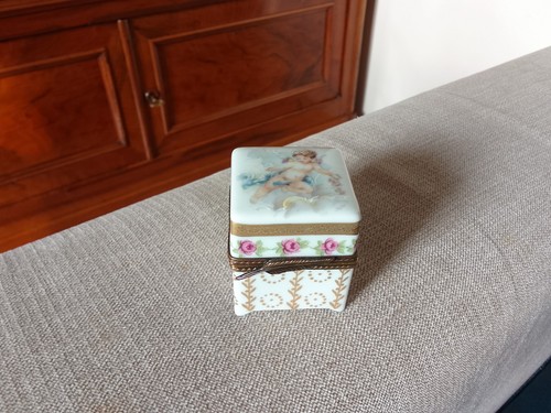 Scatolina limoges dipinta - scatolina, a