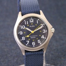 Stock seiko alba field gear - stock,