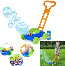 Gioco Bolle di Sapone Spara Bolle Elettrico Multi Grande Tagliaerba Giocattolo