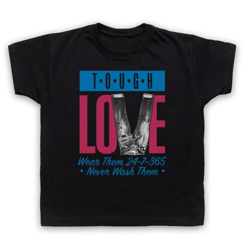 Maglietta tough love denim - maglietta,