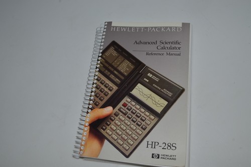 Hewlett packard hp - *cf*hewlett-packard, hp-28s