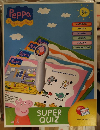 Gioco super quiz - peppa, pig