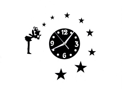 Orologio parete adesivo