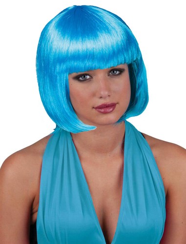 Parrucca donna turchese - , kk