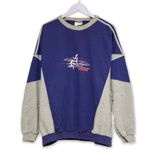 Felpa adidas vintage - blu, e