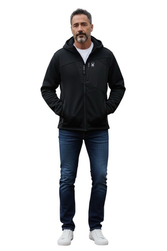 Spyder men black jacket - men’s,