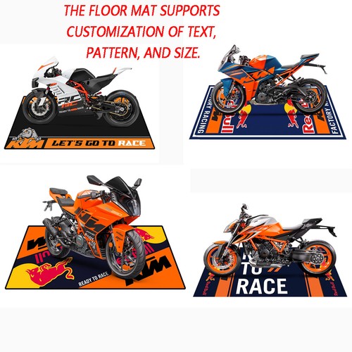 Motorbike pit mat garage - motorbike,