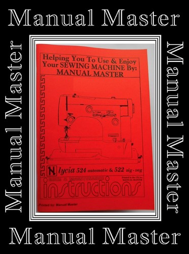Necchi 522 524 libretto - 522,