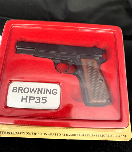 Browning hp35 pistol miniature - browning,