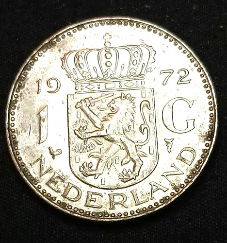 Moneta fiorino olanda 1972 - moneta, 1