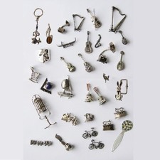 Miniature oggetti in argento