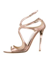 JIMMY CHOO Lang 100 Rose Gold