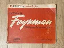 La Fisica Di Feynman - Volume II Parte 1 , 1975. Bilingue Italiano-inglese