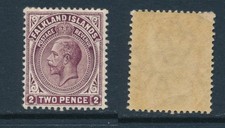 ISOLE FALKLAND, 1912 2d viola