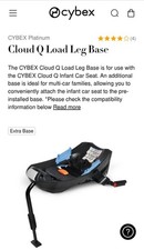 Cybex platinum cloud - platinum, base