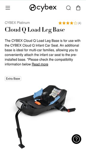 Cybex platinum cloud base - cybex,