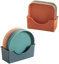 16 Pz Piatti Plastica Rigida