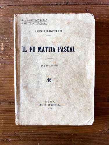 Luigi pirandello mattia - luigi, il