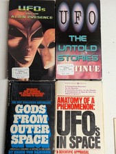 Vintage UFO Book & VHS Bundle