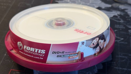 Dvd fortis imprimible 10 - dl,