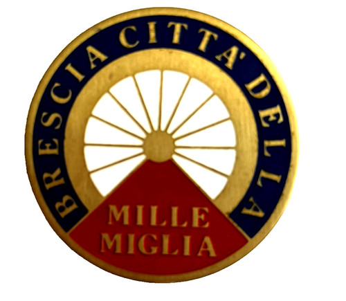 Targa distintivo metallo