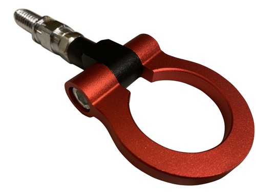 Gancio traino rosso occhiello - traino,