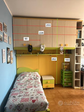 CAMERETTA PER RAGAZZI COMPLETA MARCA COLOMBINI GOLF