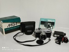 YASHICA MG 1 45mm - Fotocamera analogica vintage con Telemetro -box e custodia 