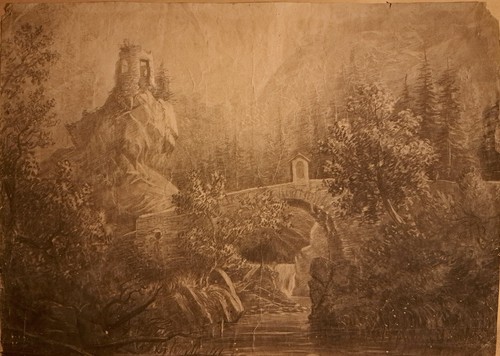 Rovine sul ponte - ponte,, scuola