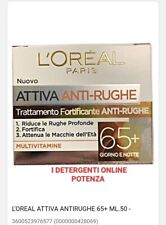 L'OREAL PARIS CREMA ATTIVA ANTIRUGHE GIORNO E NOTTE PELLI MATURE + 65 50 ML  