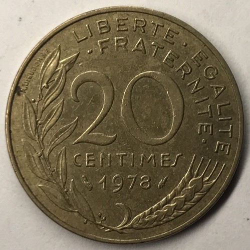156 moneta francese 20 - f.156,