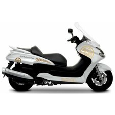 SET 12 ADESIVI ORO SCOOTER MAJESTY 400 KIT GRAFICA CARENA DECALS STICKERS 50X50