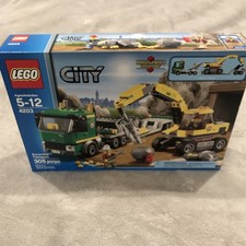 Lego city escavatore trasporto - city,