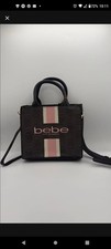 Borsa BEBE nera rosa bianca