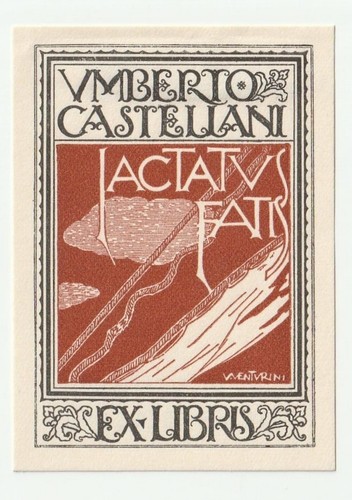 Venturino venturini exlibris - venturino,