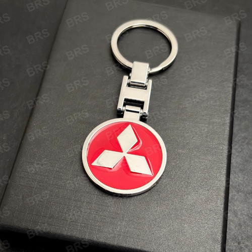 Porte clés mitsubishi - mitsubishi, métal
