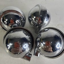 Set 4 ruote per mobili cromate