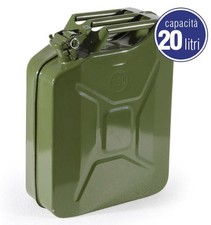 TANICA METALLO benzina acciaio