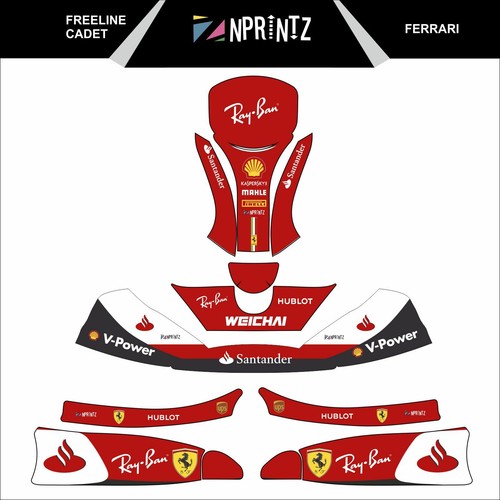 Kit adesivi kart completo - kit,