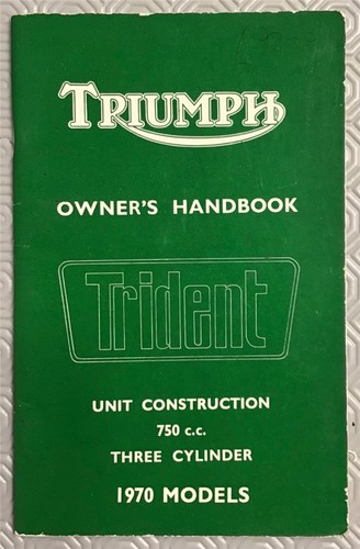 Manuale proprietario moto