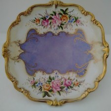 ANTICO PIATTO A CIOTOLA IN PORCELLANA DI ROSENTHAL PRODOTTO NEGLI ANNI '40