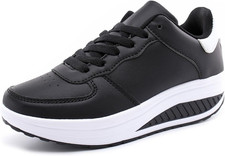 Donna Plateau Sneakers Scarpe