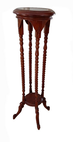 Colonna porta pianta legno - porta,