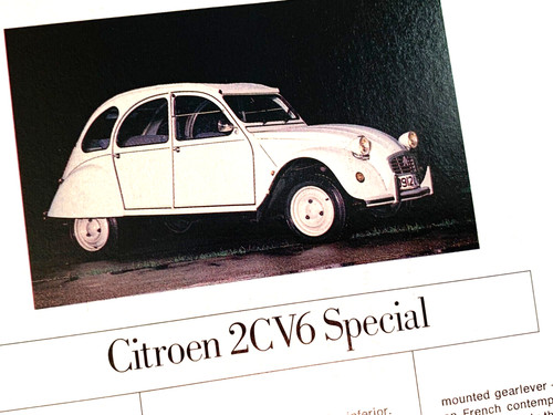 Citroen 2cv6 special 1980s - 1980s,