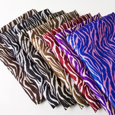 Fodera in tessuto con stampa zebrata a righe 39 pollici x 58 pollici morbida