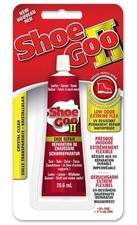 Shoe Goo II - 26,6 ml - Colla trasparente riparatrice scarpe, basso odore - adesivo senza solventi