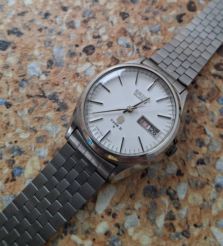 Vintage seiko quartz - type, ii