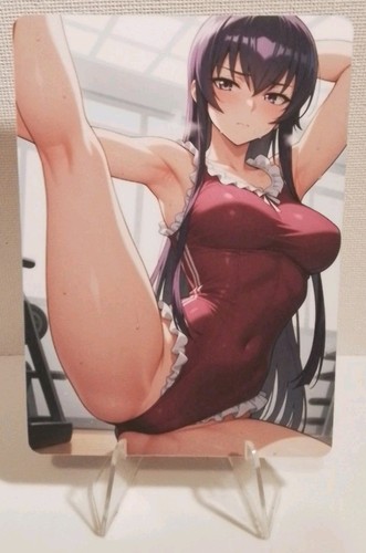 Saeko busujima carta anime - saeko,