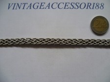 PASSAMANERIA GRIGIO MEDIO ABITI ARREDO COPRIPUNTO H 1 CM ABITO LUMI SEDIE X 1 MT