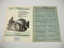 Brochure Fresatrici Hegner Apparecchi Parziali Listino Prezzi